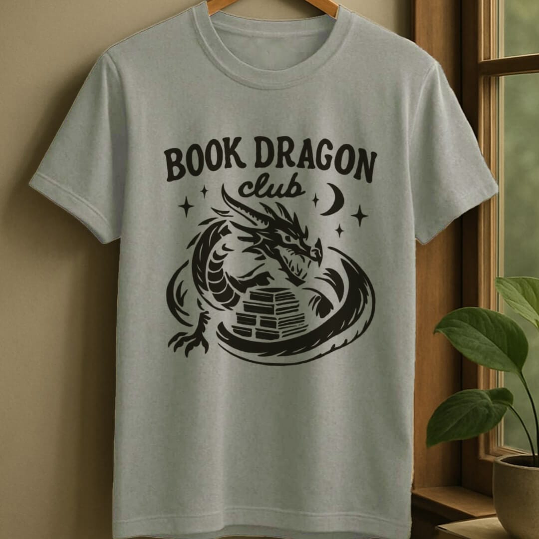 Sport Grey / S Book dragon club t-shirt