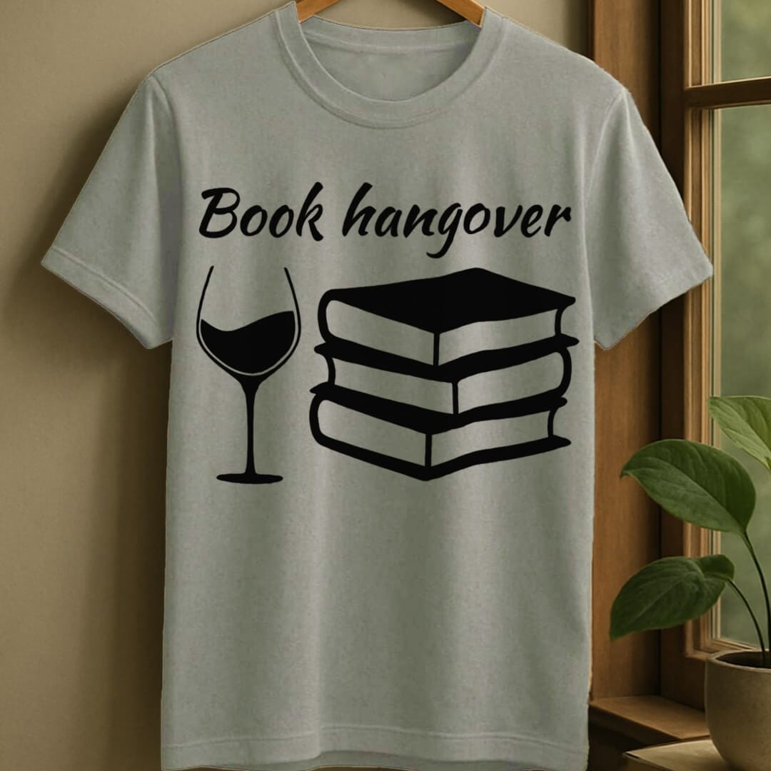 Sport Grey / S Book hangover t-shirt