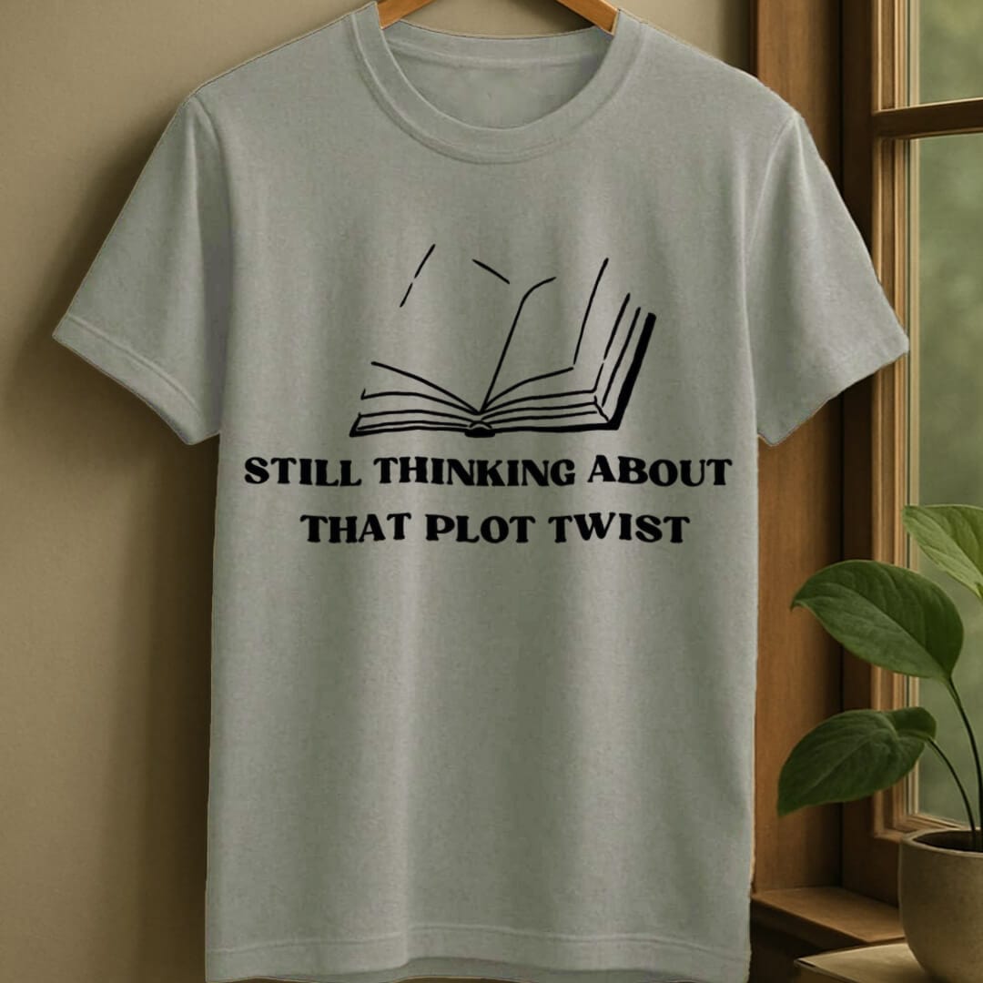 Sport Grey / S Book plot twist t-shirt
