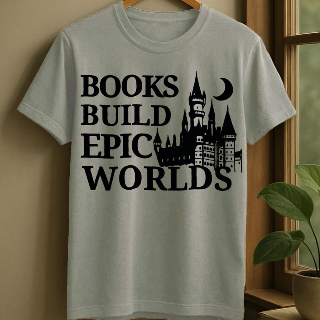 Sport Grey / S Book world t-shirt