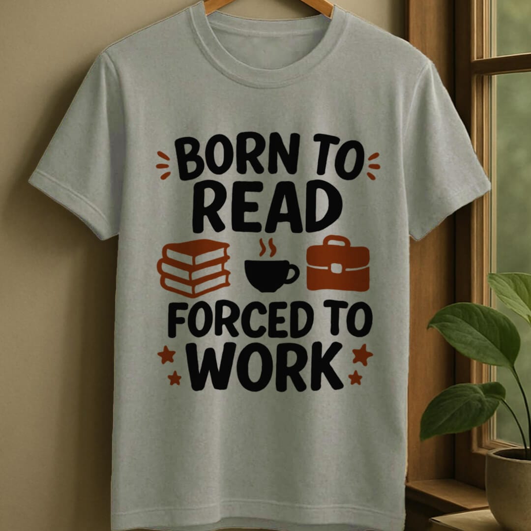 Sport Grey / S Born reader t-shirt