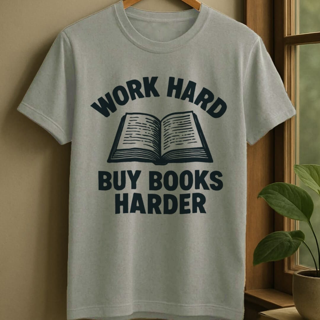 Sport Grey / S Buy books hard t-shirt
