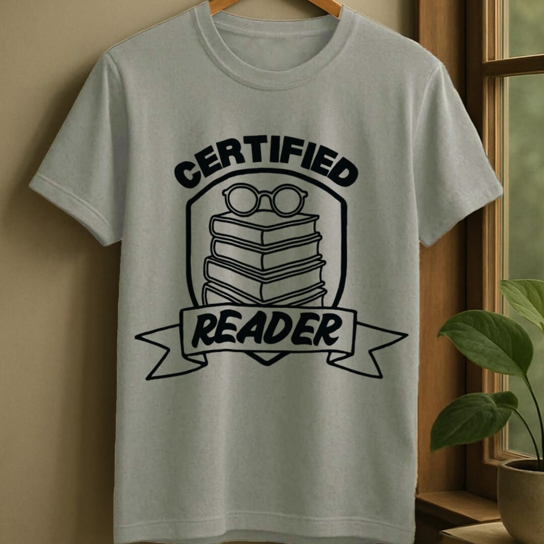 Sport Grey / S Certified reader t-shirt