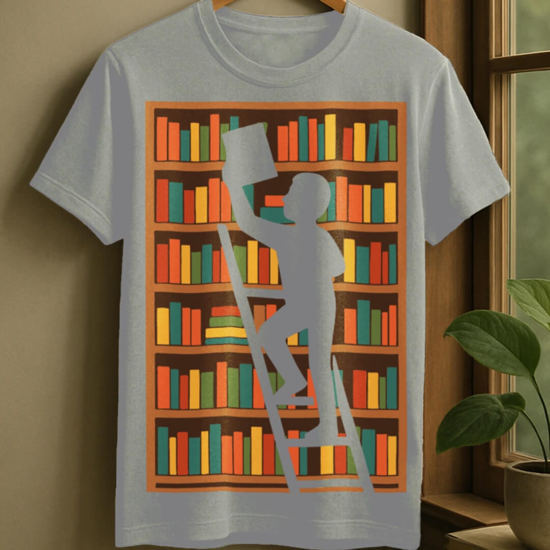 Sport Grey / S Choosing book t-shirt