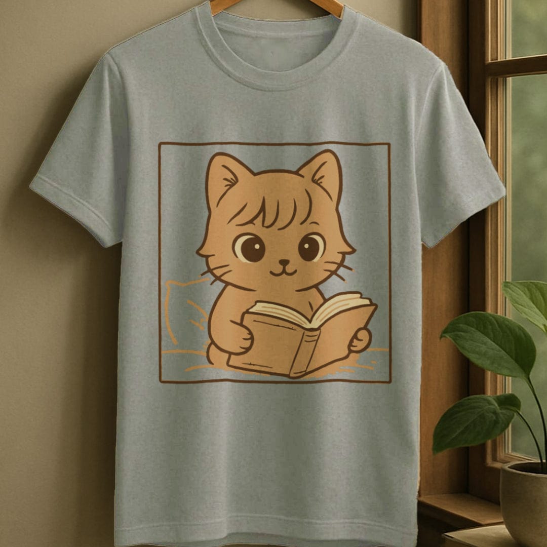 Sport Grey / S Cozy reader t-shirt