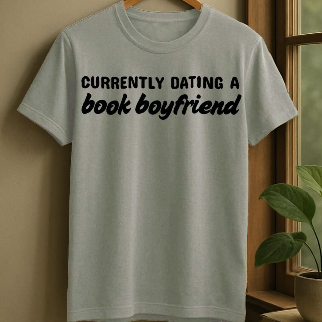 Sport Grey / S Dating book boyfriend t-shirt