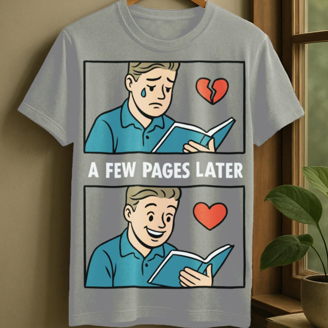 Sport Grey / S Emotion comic t-shirt