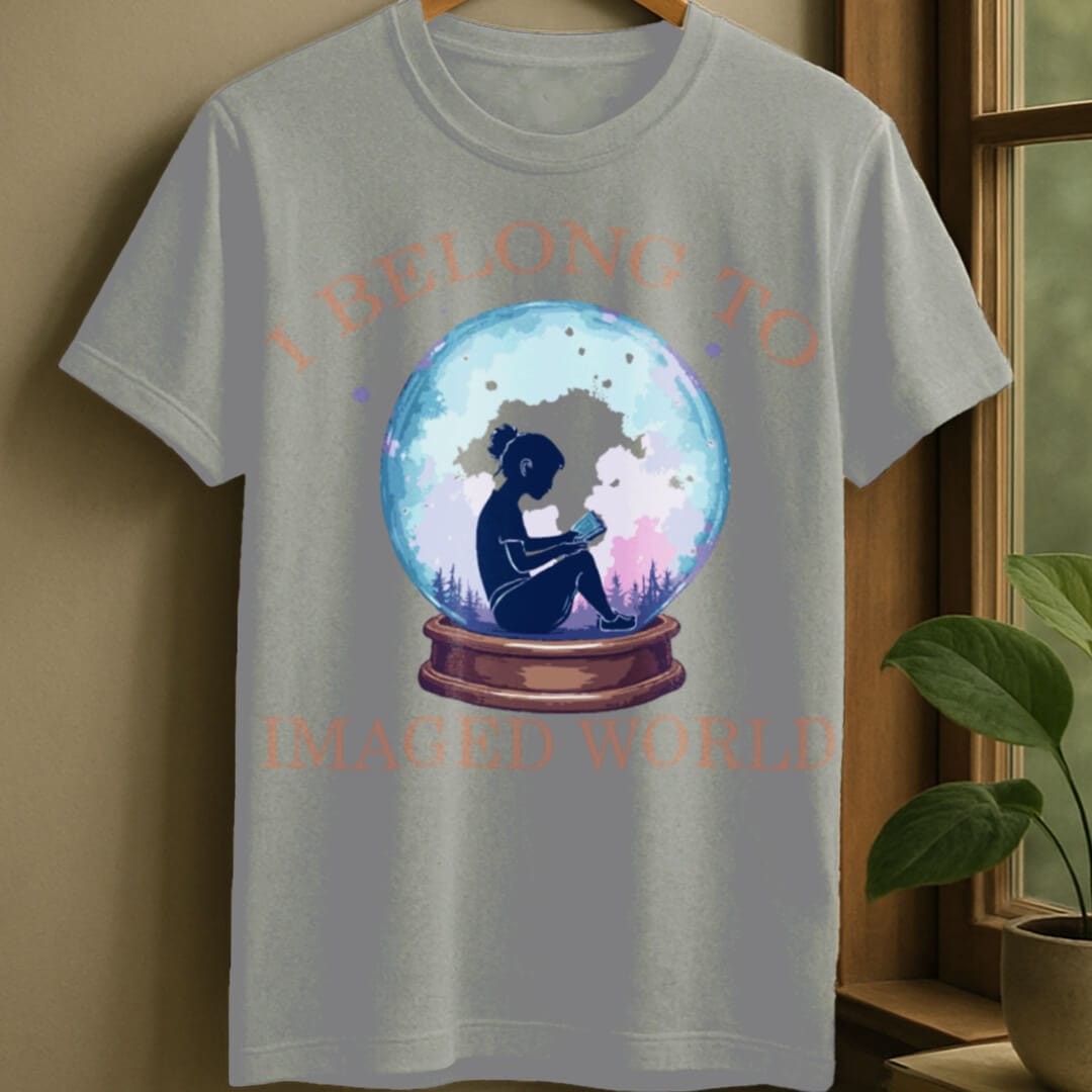 Sport Grey / S Fantasy reader t-shirt
