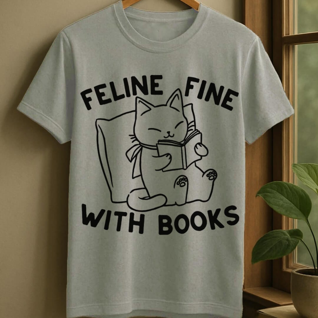 Sport Grey / S Feline fine t-shirt