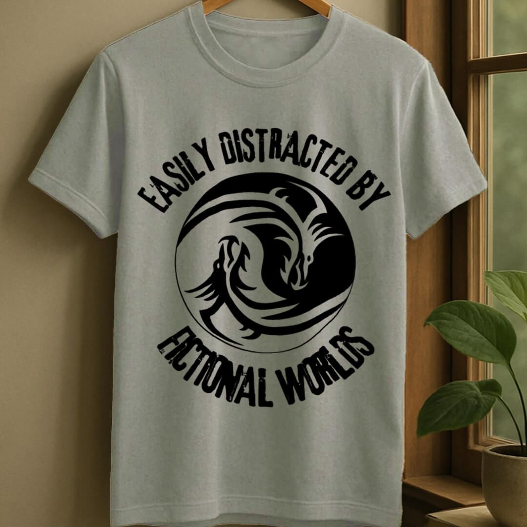 Sport Grey / S Fiction distracted t-shirt