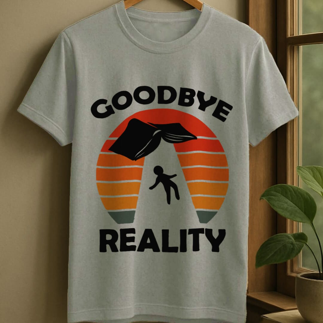Sport Grey / S Goodbye reality t-shirt