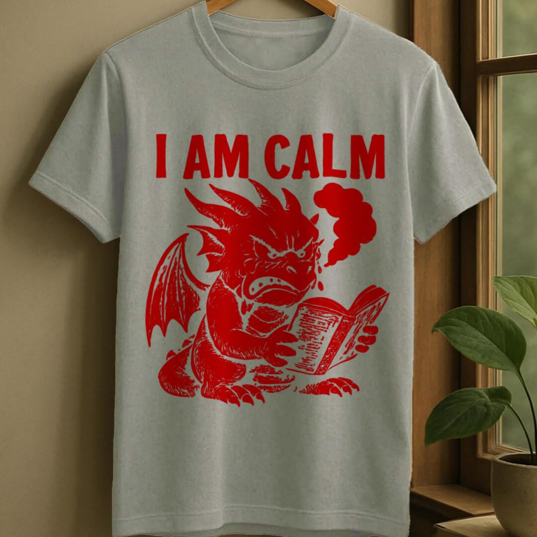 Sport Grey / S I am calm t-shirt