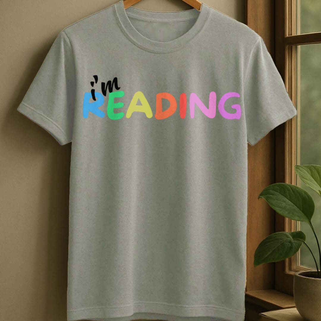 Sport Grey / S I'm reading t-shirt