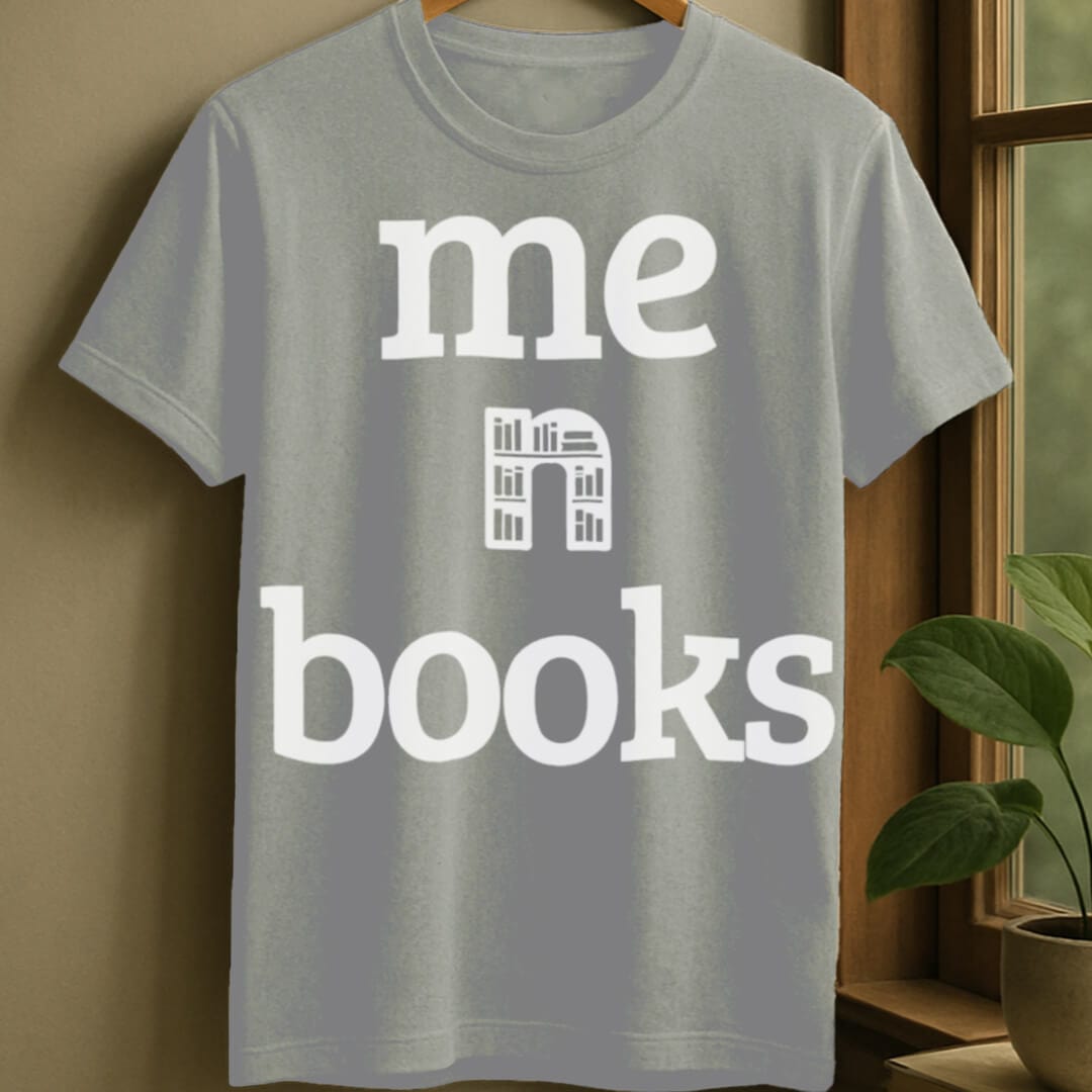 Sport Grey / S Me and books t-shirt