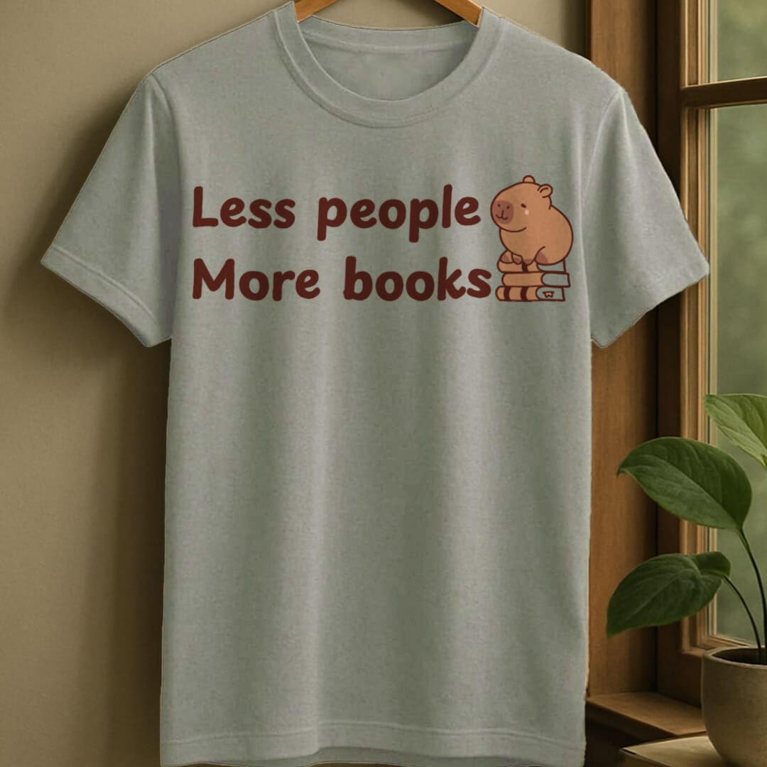Sport Grey / S More books t-shirt