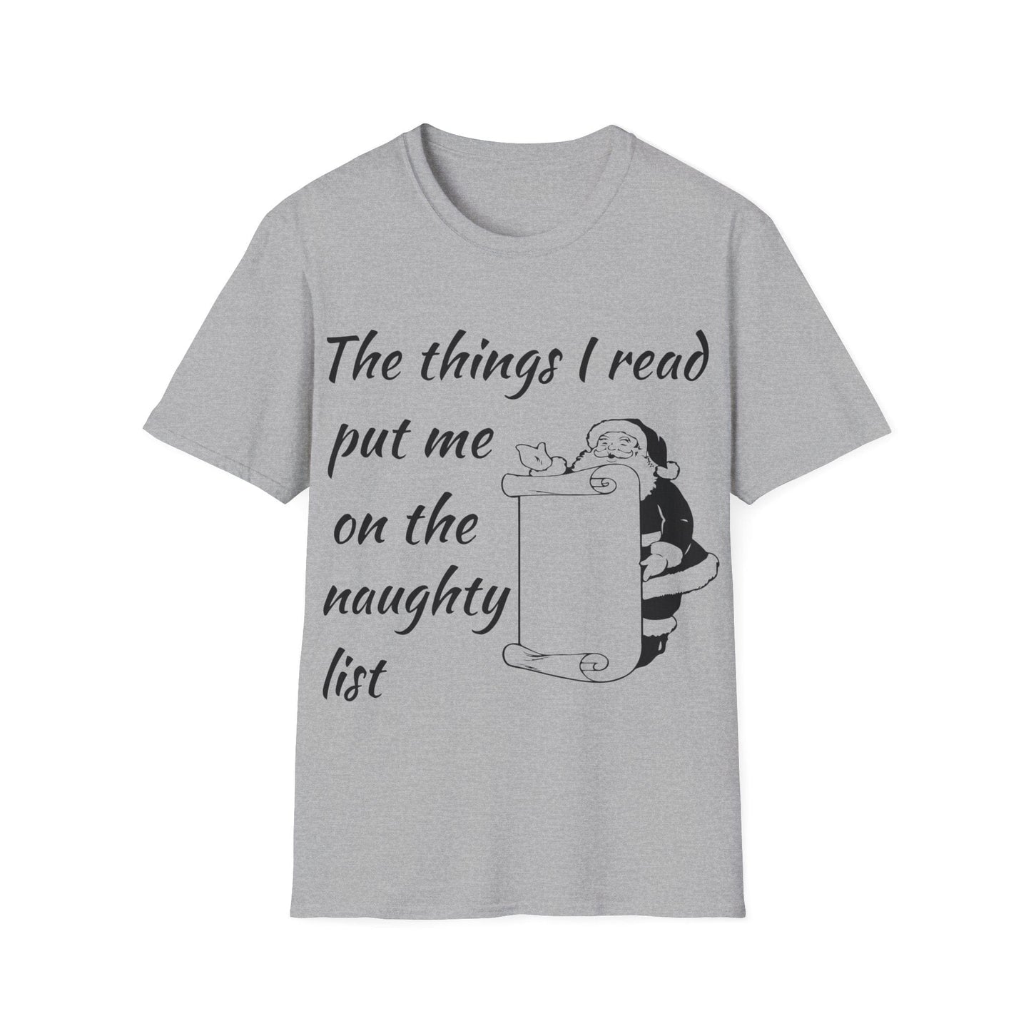 Sport Grey / S Naughty list t-shirt