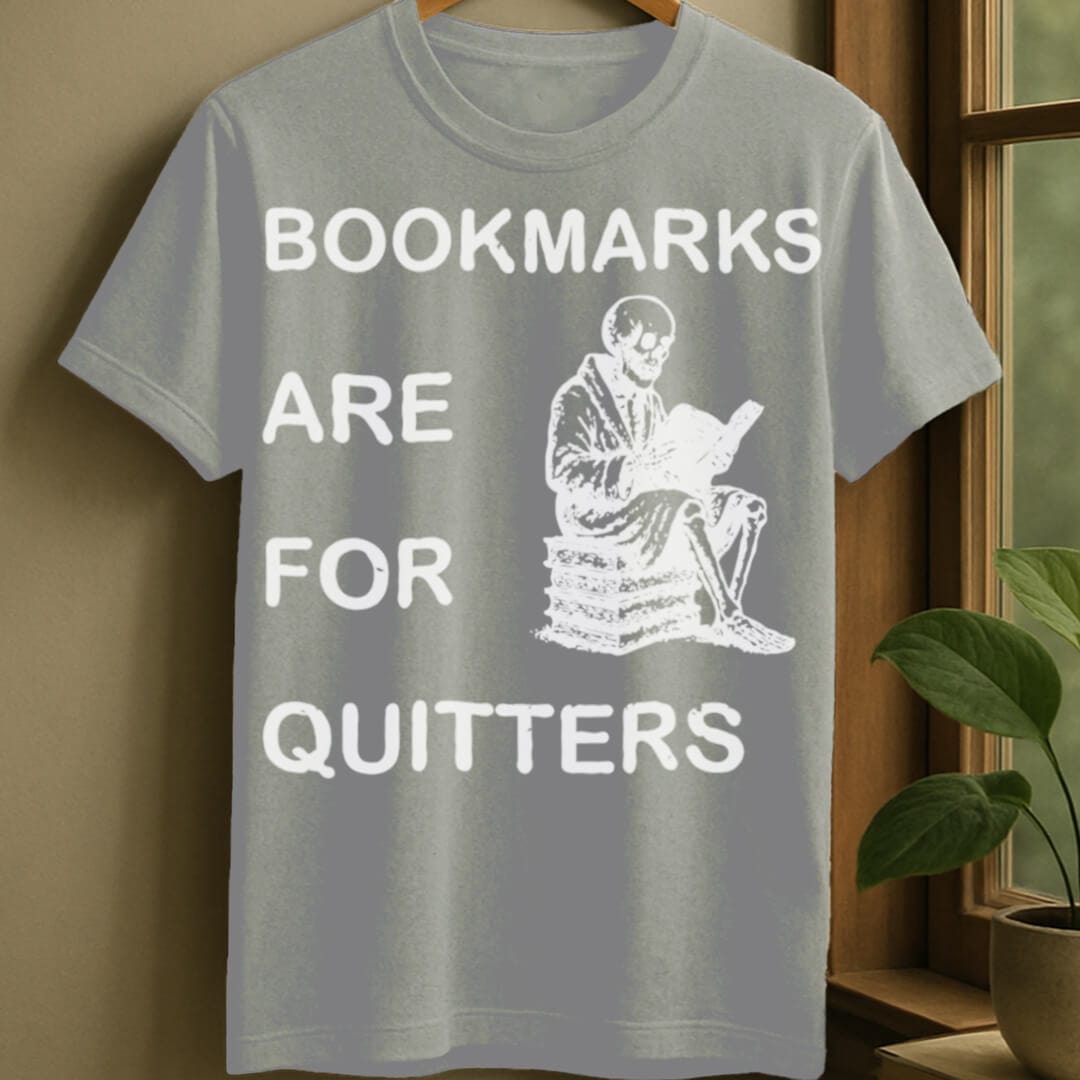 Sport Grey / S No bookmark t-shirt