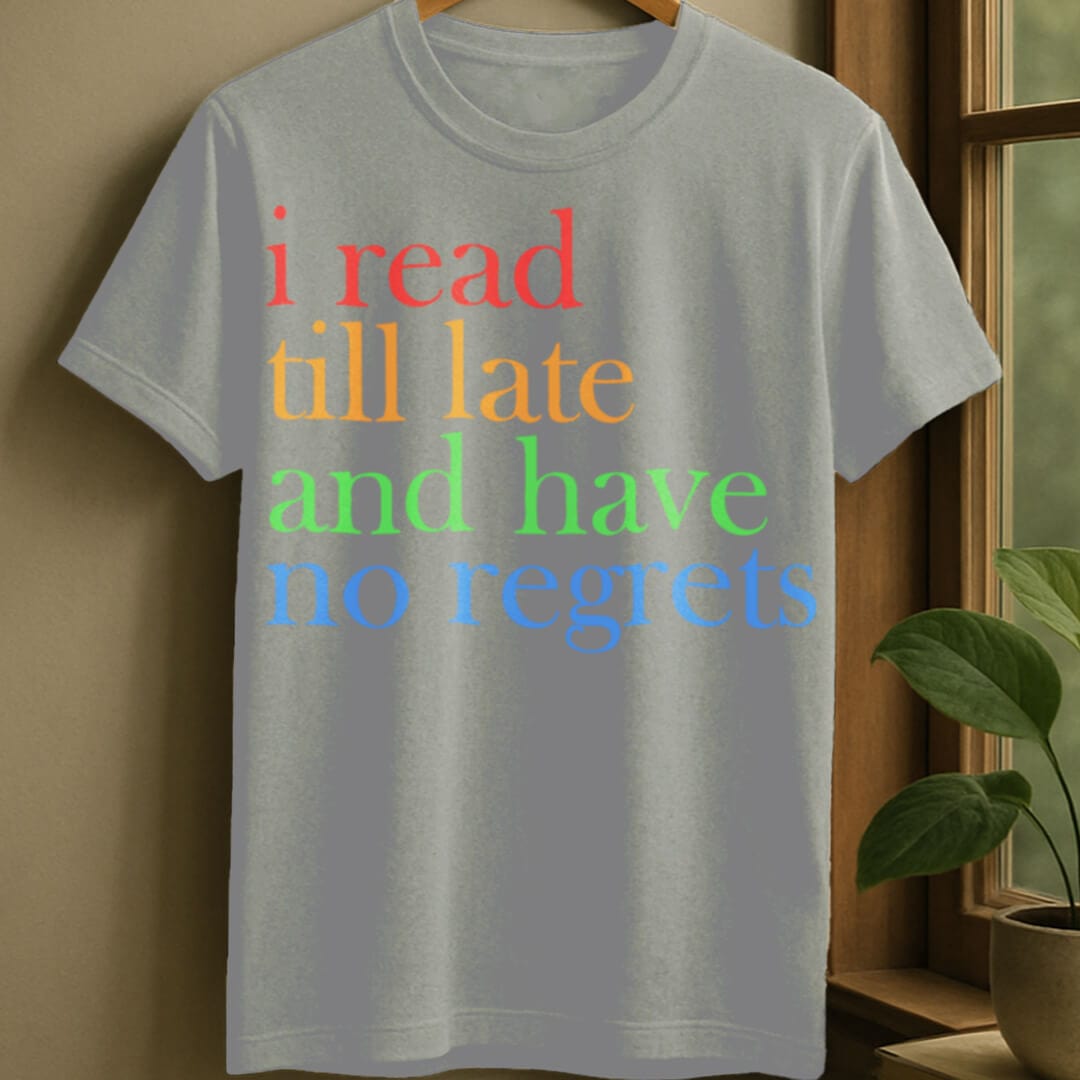 Sport Grey / S No read regret t-shirt