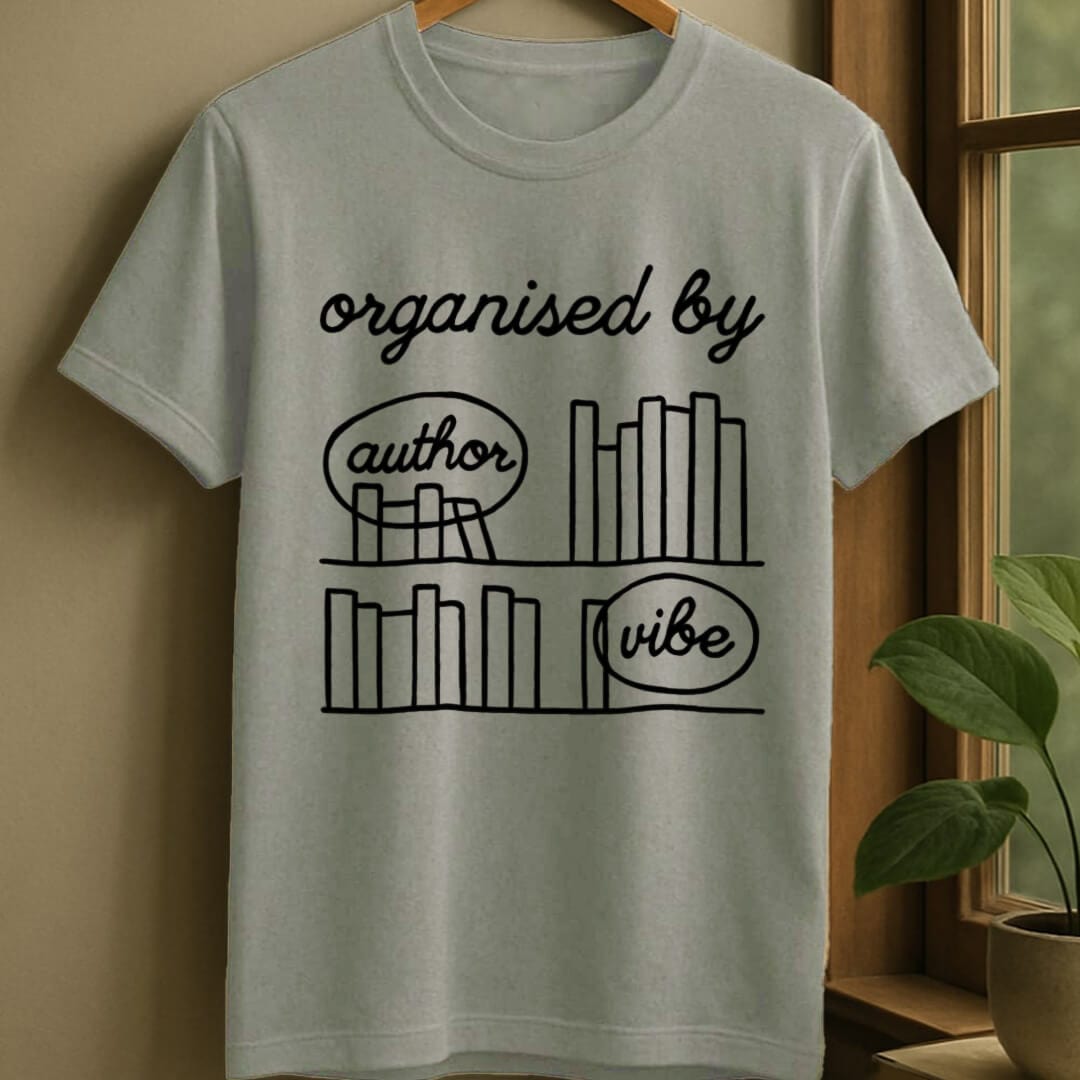 Sport Grey / S Organising bookshelf system t-shirt