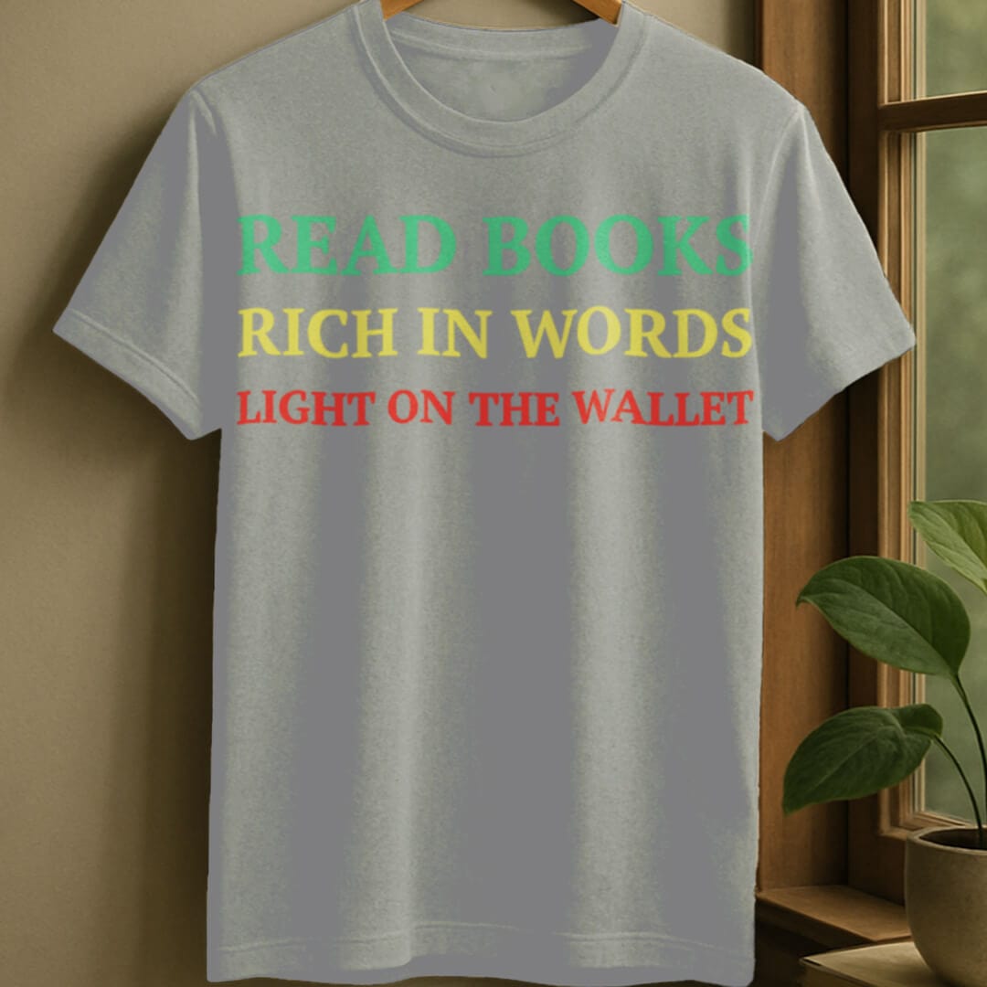 Sport Grey / S Read books t-shirt