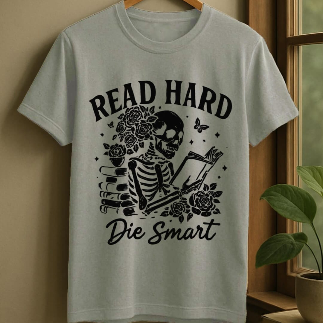 Sport Grey / S Read hard t-shirt
