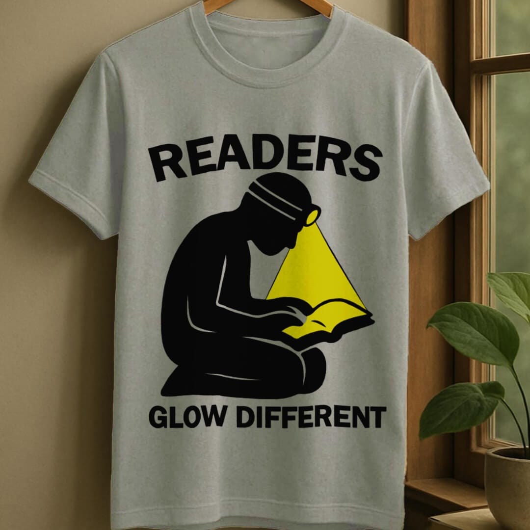Sport Grey / S Readers glow different t-shirt