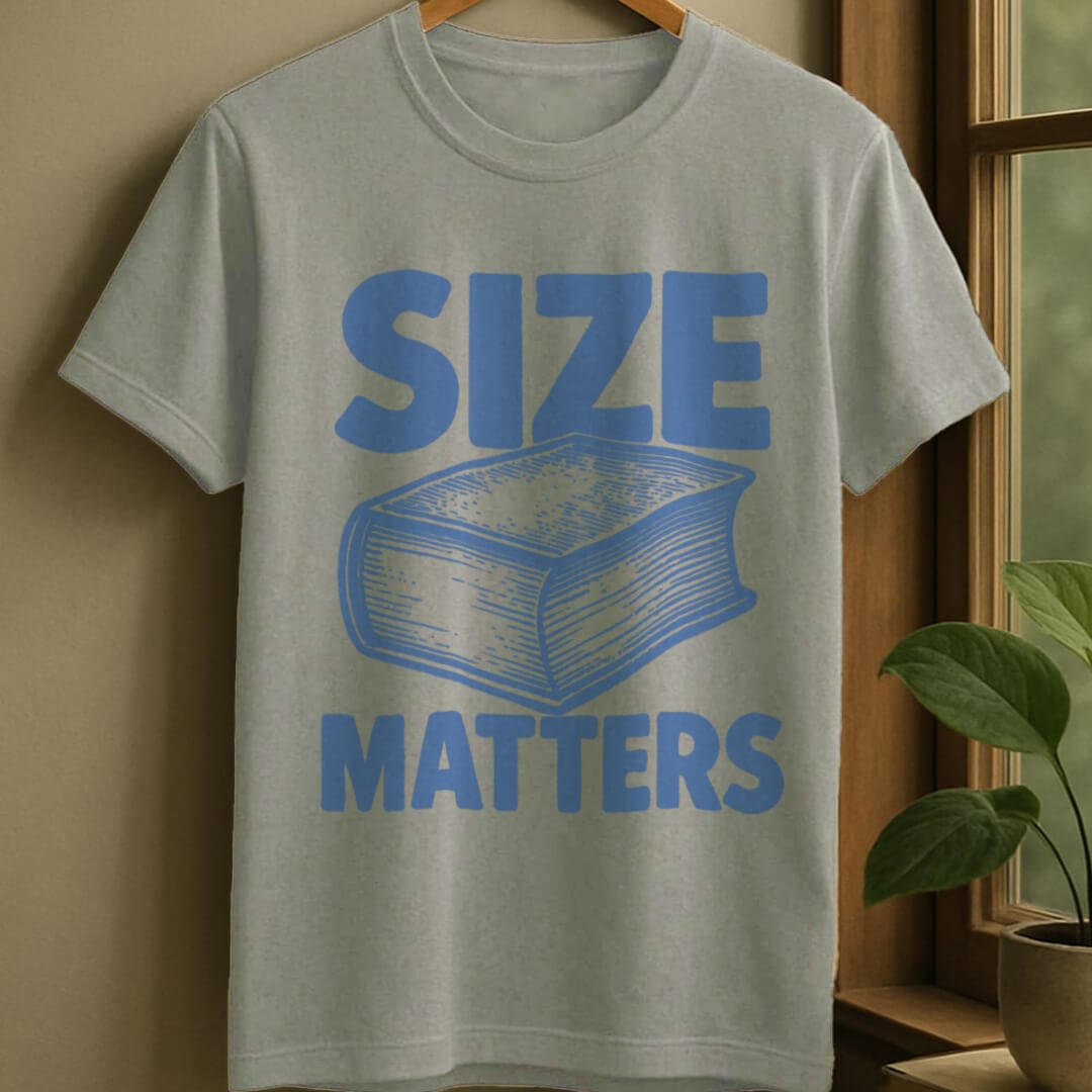 Sport Grey / S Size matters t-shirt