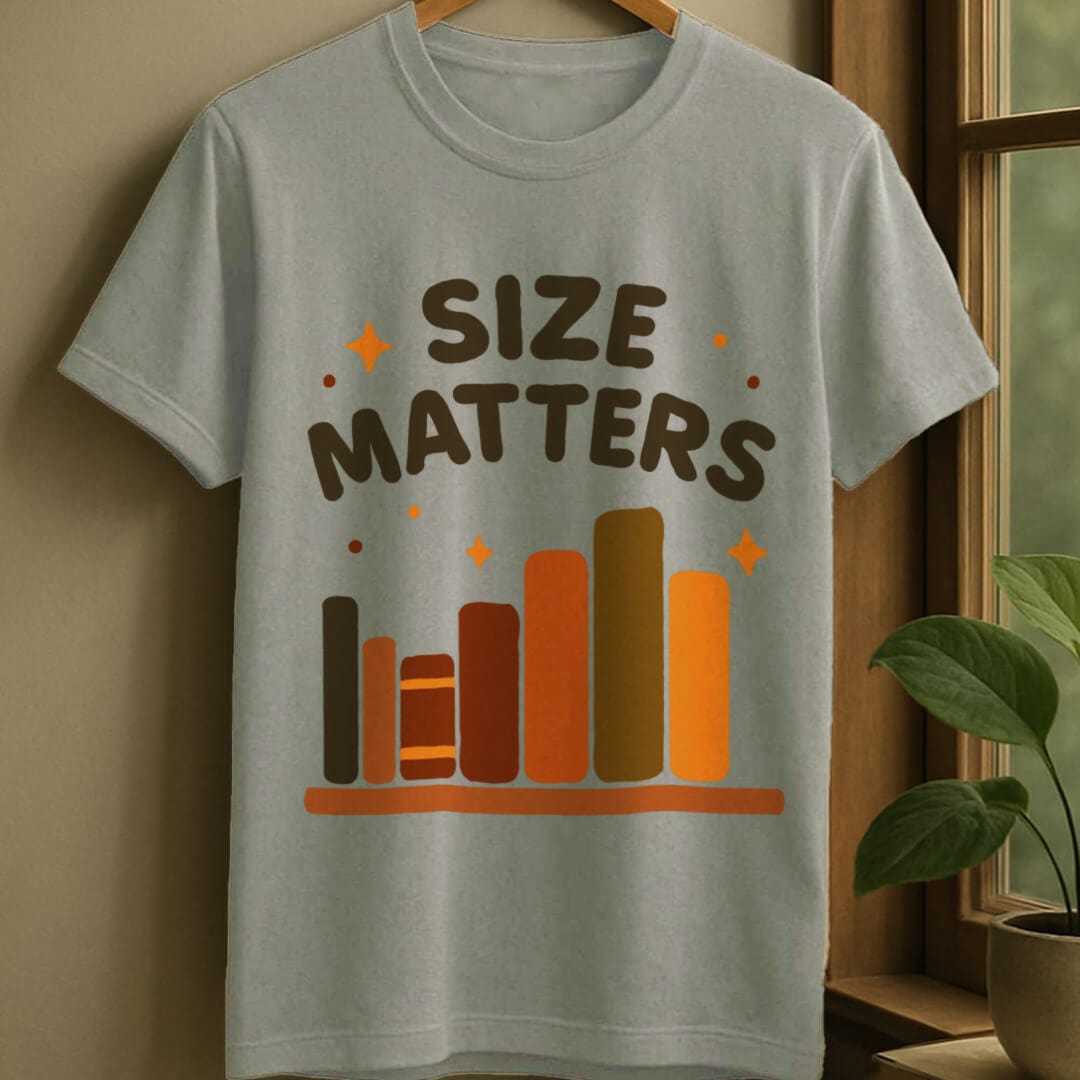 Sport Grey / S Size matters t-shirt