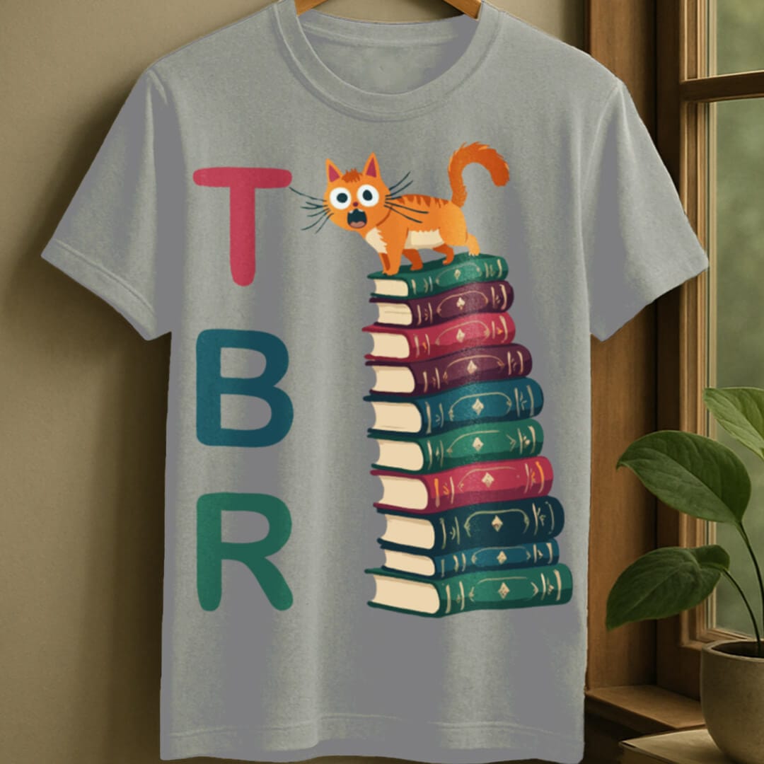 Sport Grey / S To be read list t-shirt