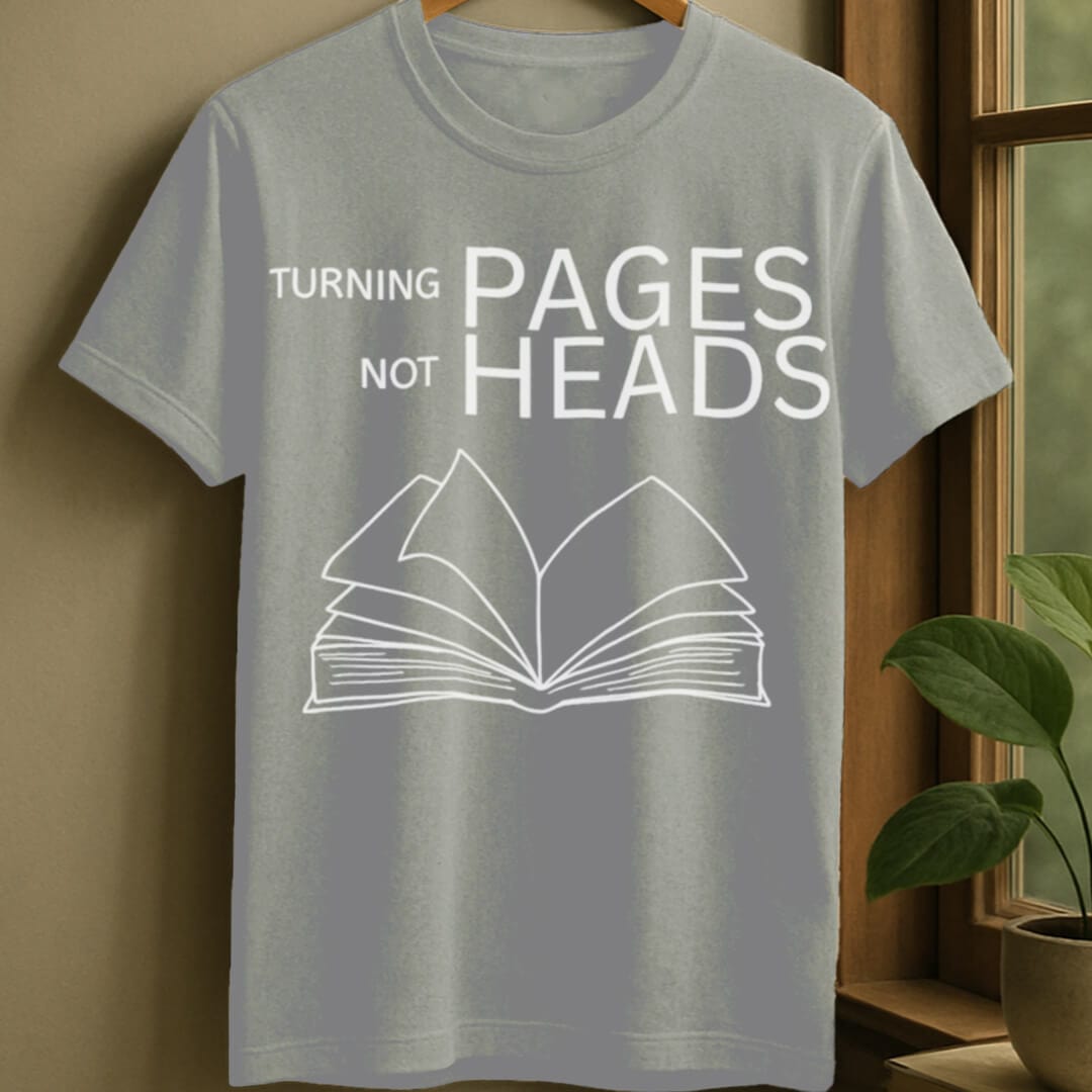 Sport Grey / S Turning pages t-shirt