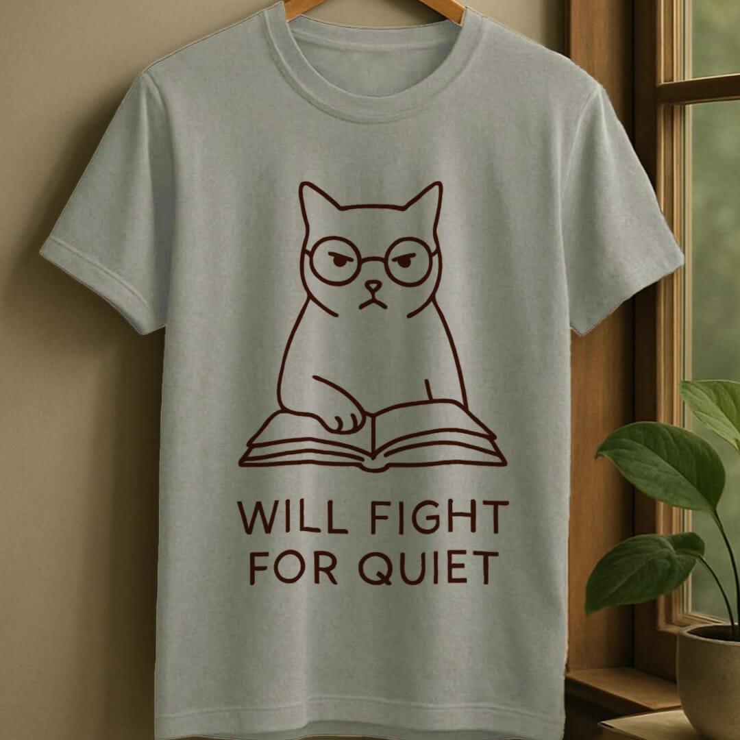 Sport Grey / S Will fight for quiet t-shirt