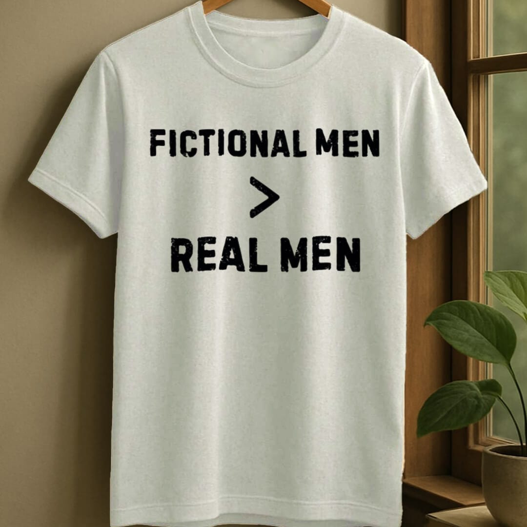 White / S Fictional men better t-shirt