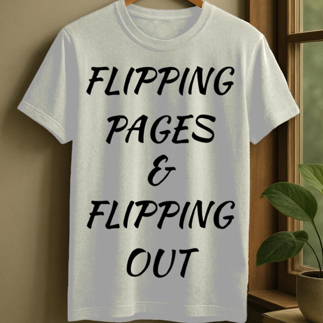 White / S Flipping t-shirt
