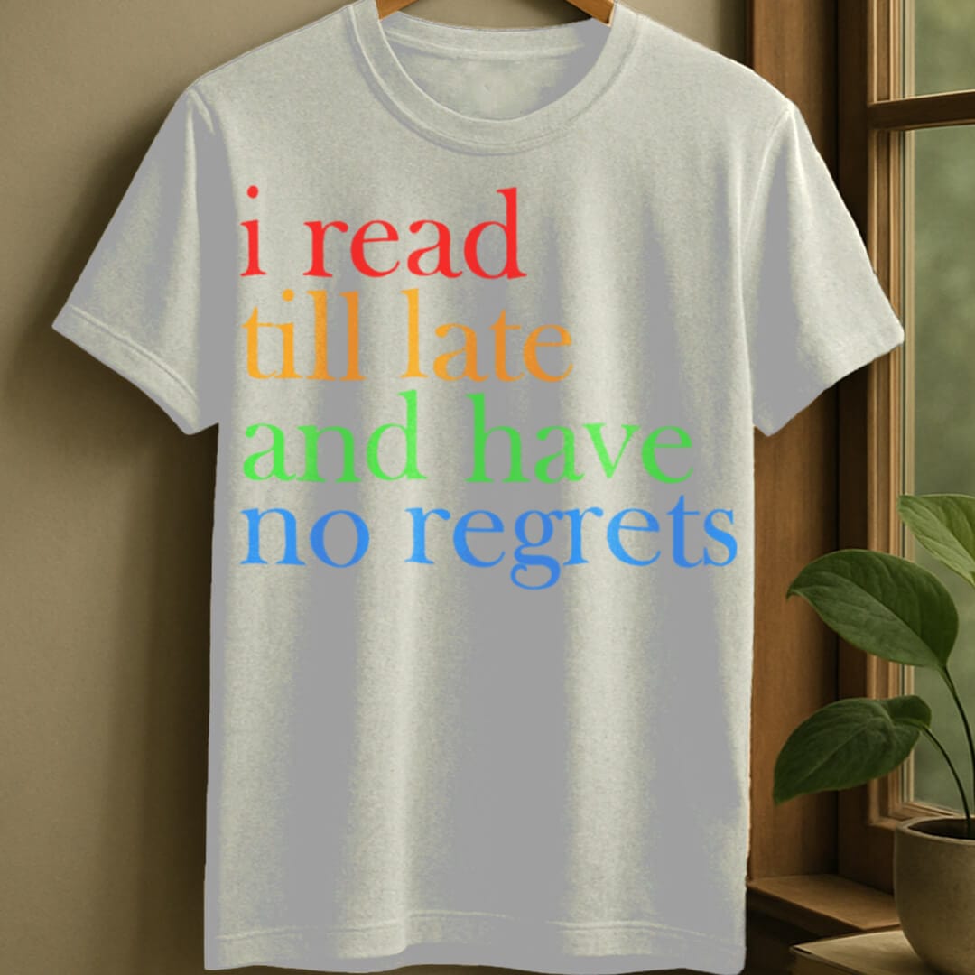White / S No read regret t-shirt