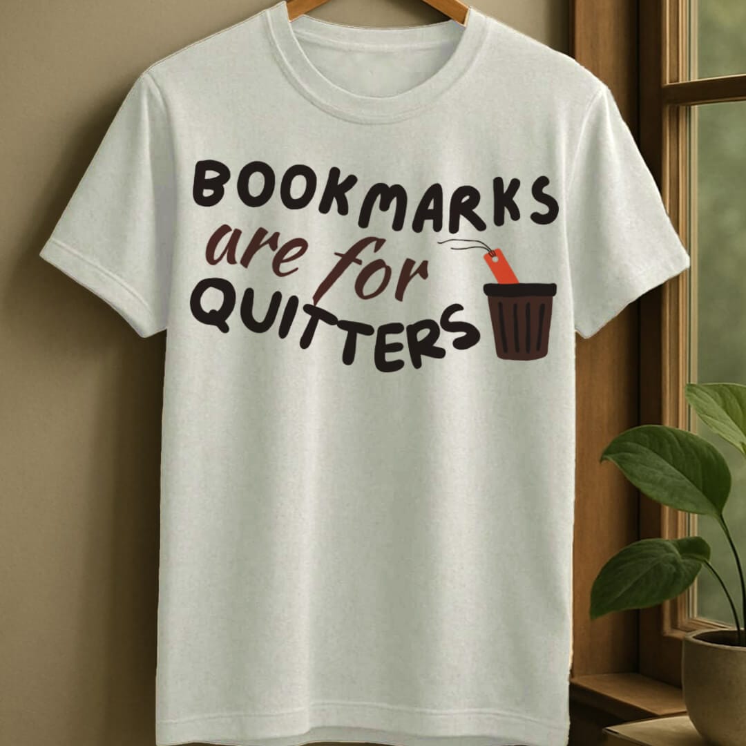 White / S Not a quitter t-shirt