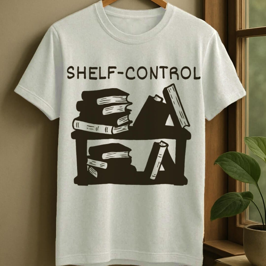 White / S Shelf control t-shirt