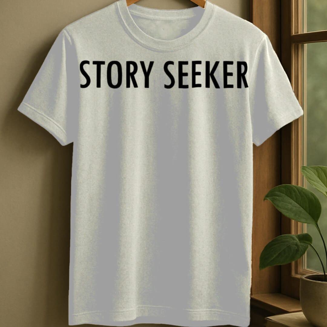 White / S Story seeker t-shirt