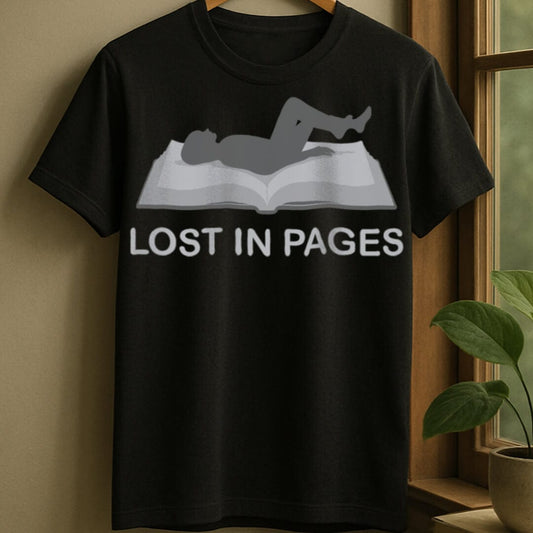 Black / S Book bliss t-shirt