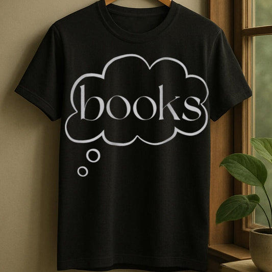 Black / S Book thought t-shirt