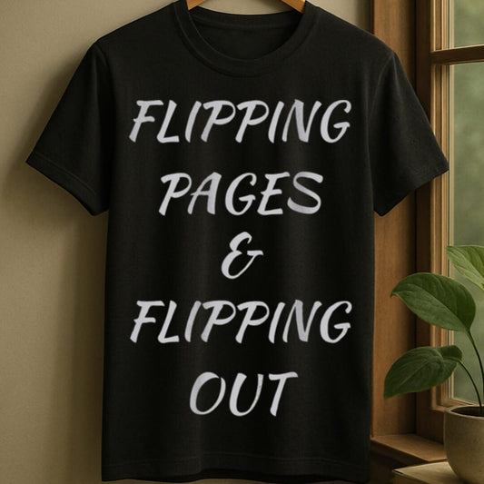 Black / S Flipping t-shirt