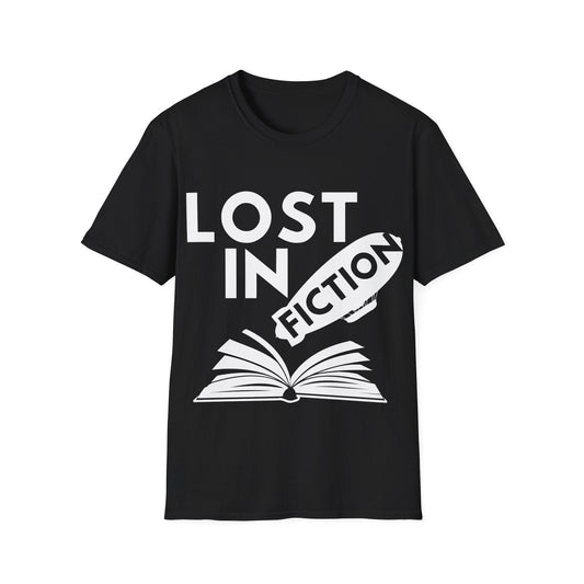 Black / S Lost in fiction t-shirt