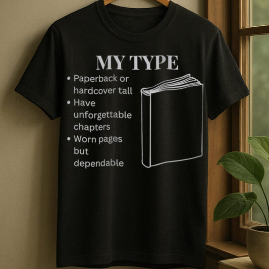 Black / S My type t-shirt