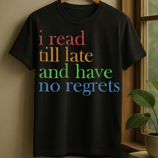 Black / S No read regret t-shirt