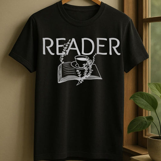 Black / S Reader t-shirt