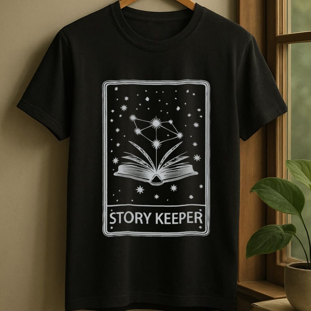 Black / S Story keeper t-shirt