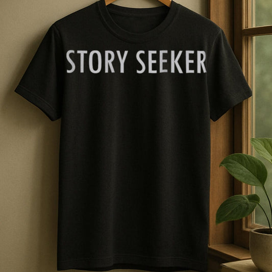 Black / S Story seeker t-shirt