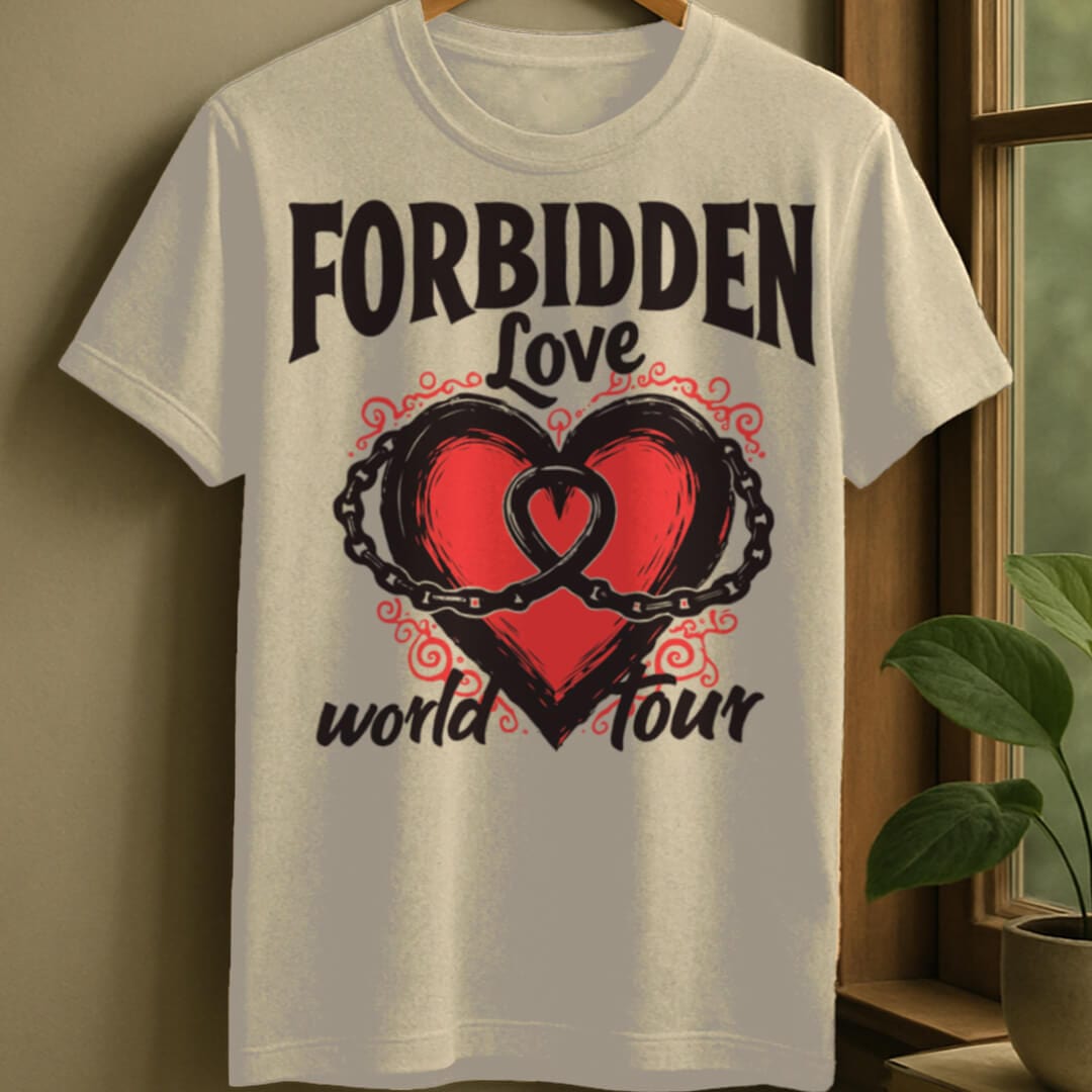Forbidden love t-shirt