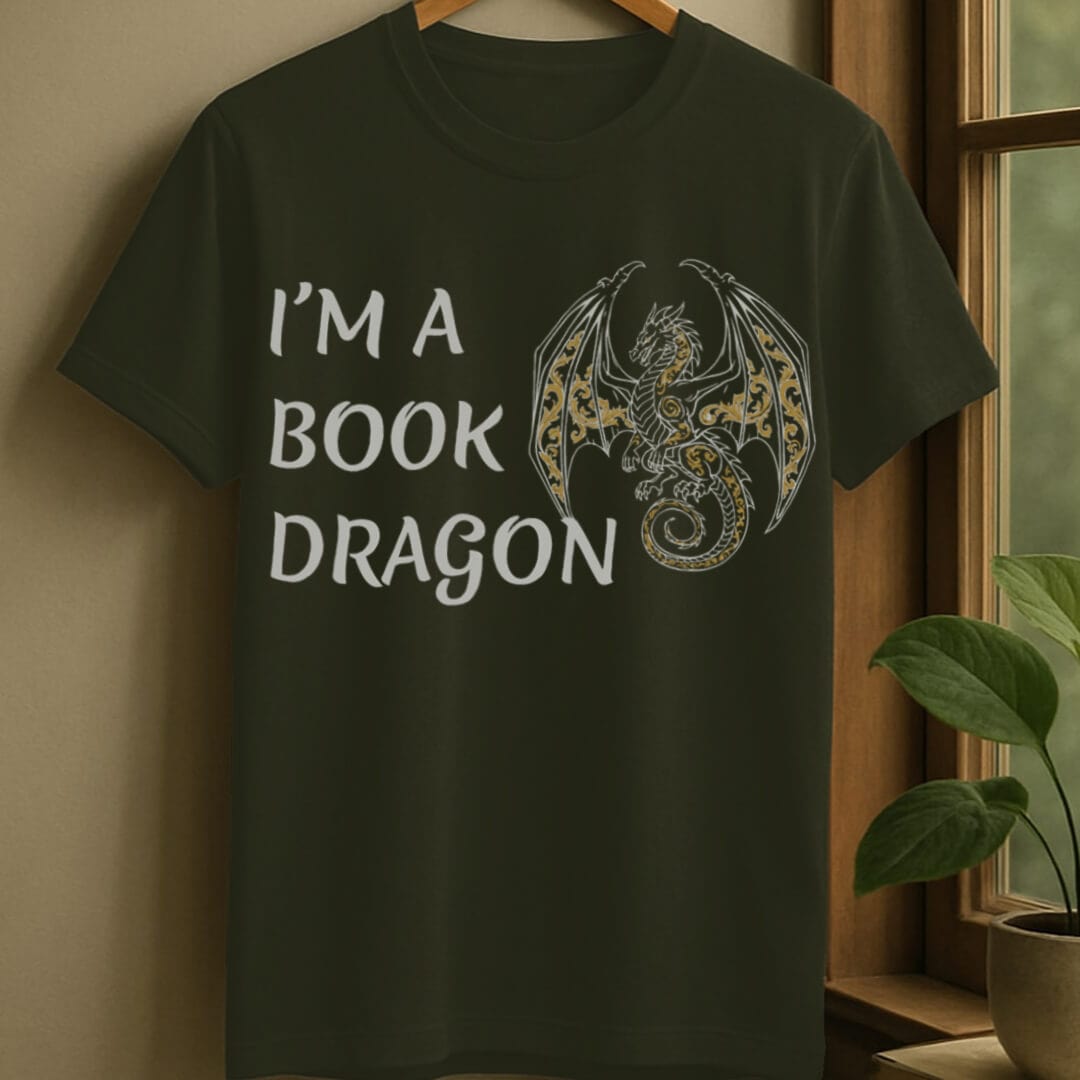 Military Green / S A dragon t-shirt