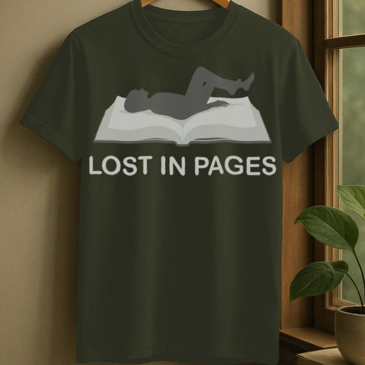 Military Green / S Book bliss t-shirt