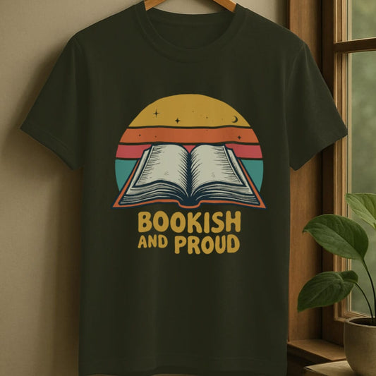 Military Green / S Bookish pride t-shirt